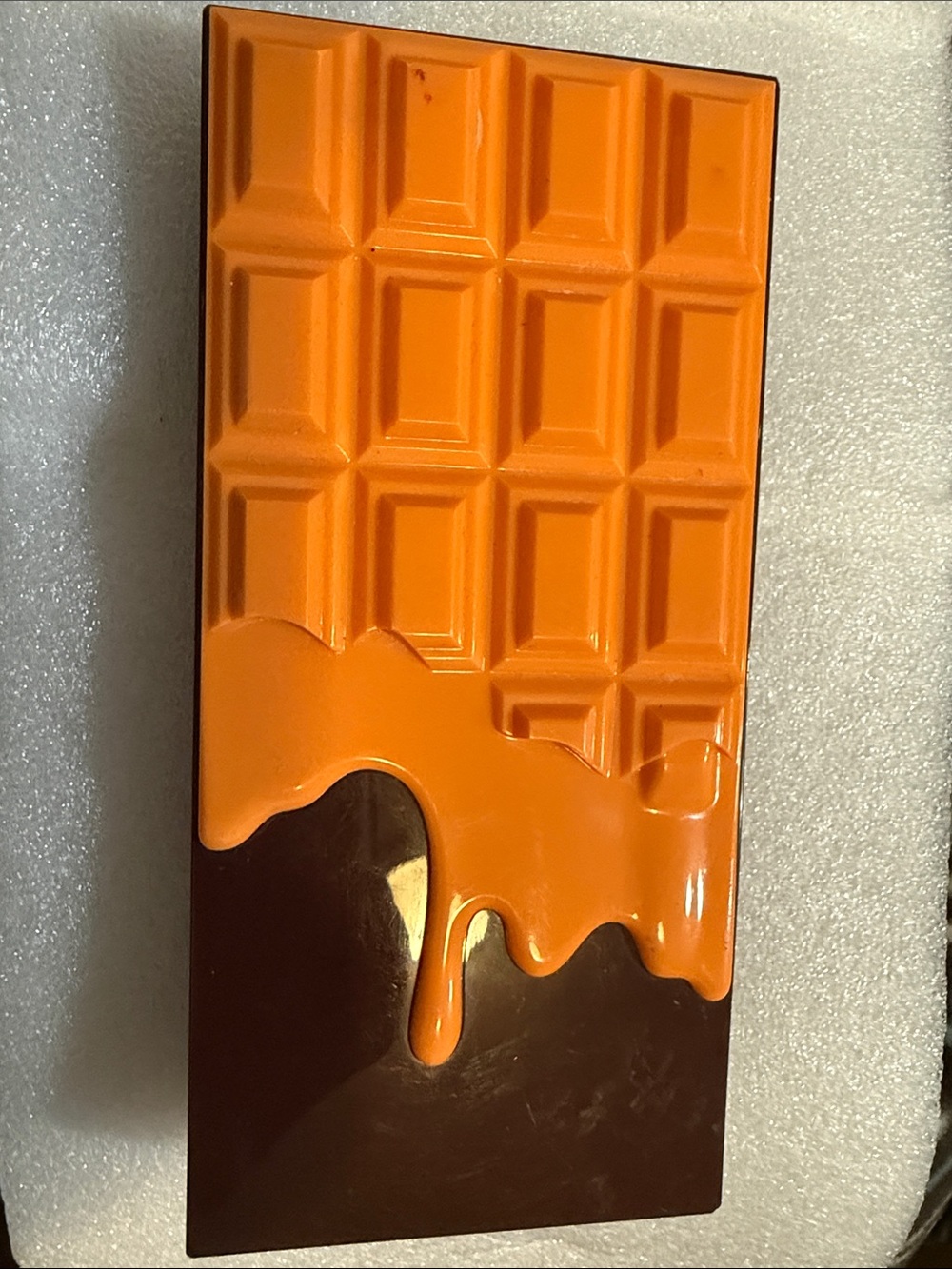 Vibrant Orange & Brown Eyeshadow Palette - Shimmer and Matte Finishes